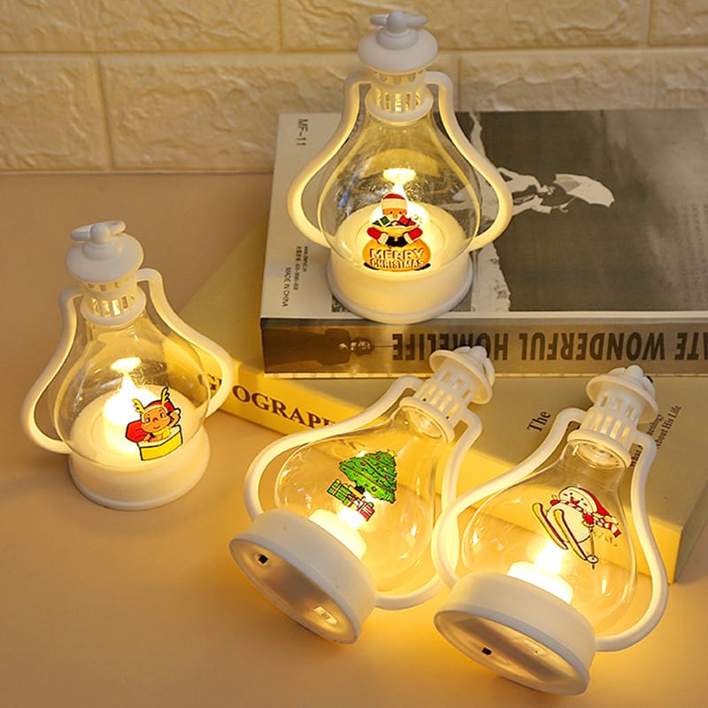 Christmas Decor Light-Up Christmas Lantern Ornament