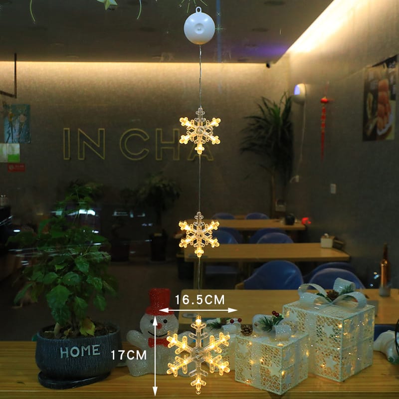 Christmas Decor LED Christmas Window Hanging Lights – 15 Designs