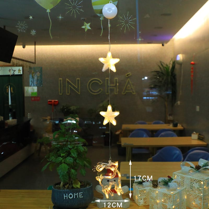 Christmas Decor LED Christmas Window Hanging Lights – 15 Designs