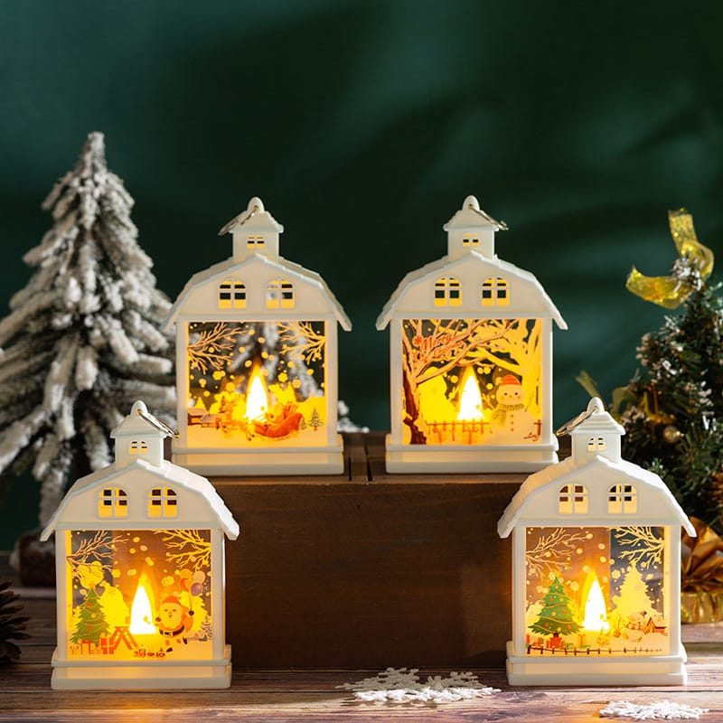 Christmas Decor LED Christmas Lantern Night Light – 8 Designs