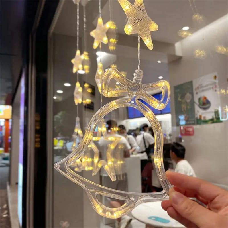 Christmas Decor LED Christmas Window Hanging Lights – 15 Designs