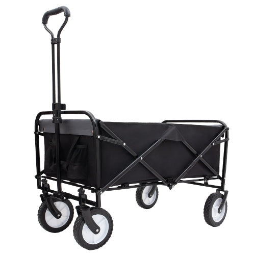 Heavy-Duty Foldable Utility Cart with Strapping System