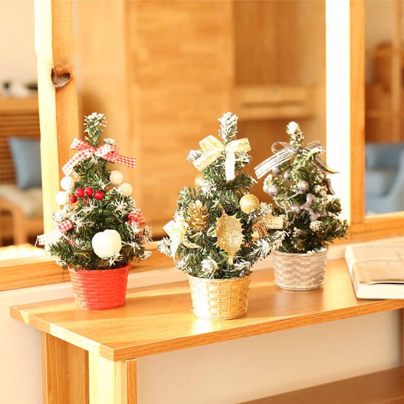 Christmas Decor Light-Up Mini Christmas Tree Tabletop Decoration