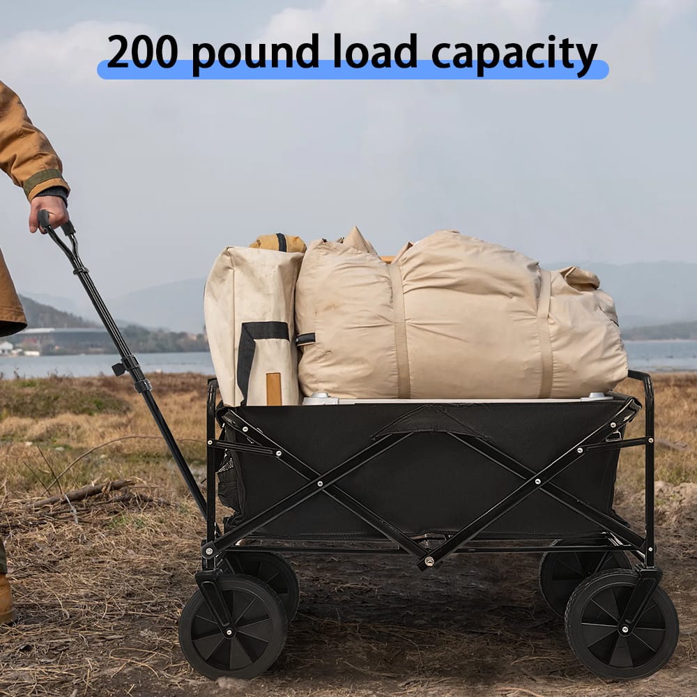 Utility carts Heavy-Duty Foldable Utility Cart | Garden, Camping & Outdoor Wagon
