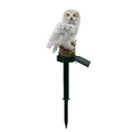 Solar Resin Owl LED Light Outdoor Waterproof Floor Lighting Garden Decoration Lawn Landscape Light