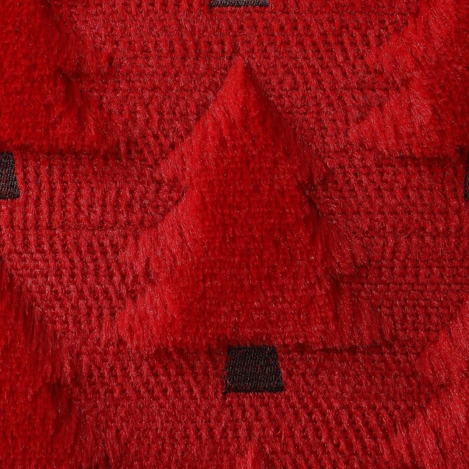 Christmas Decor Christmas Pillow Covers 18x18 – Set of 2 | Soft Plush Red Christmas Tree Throw Pillow Cases