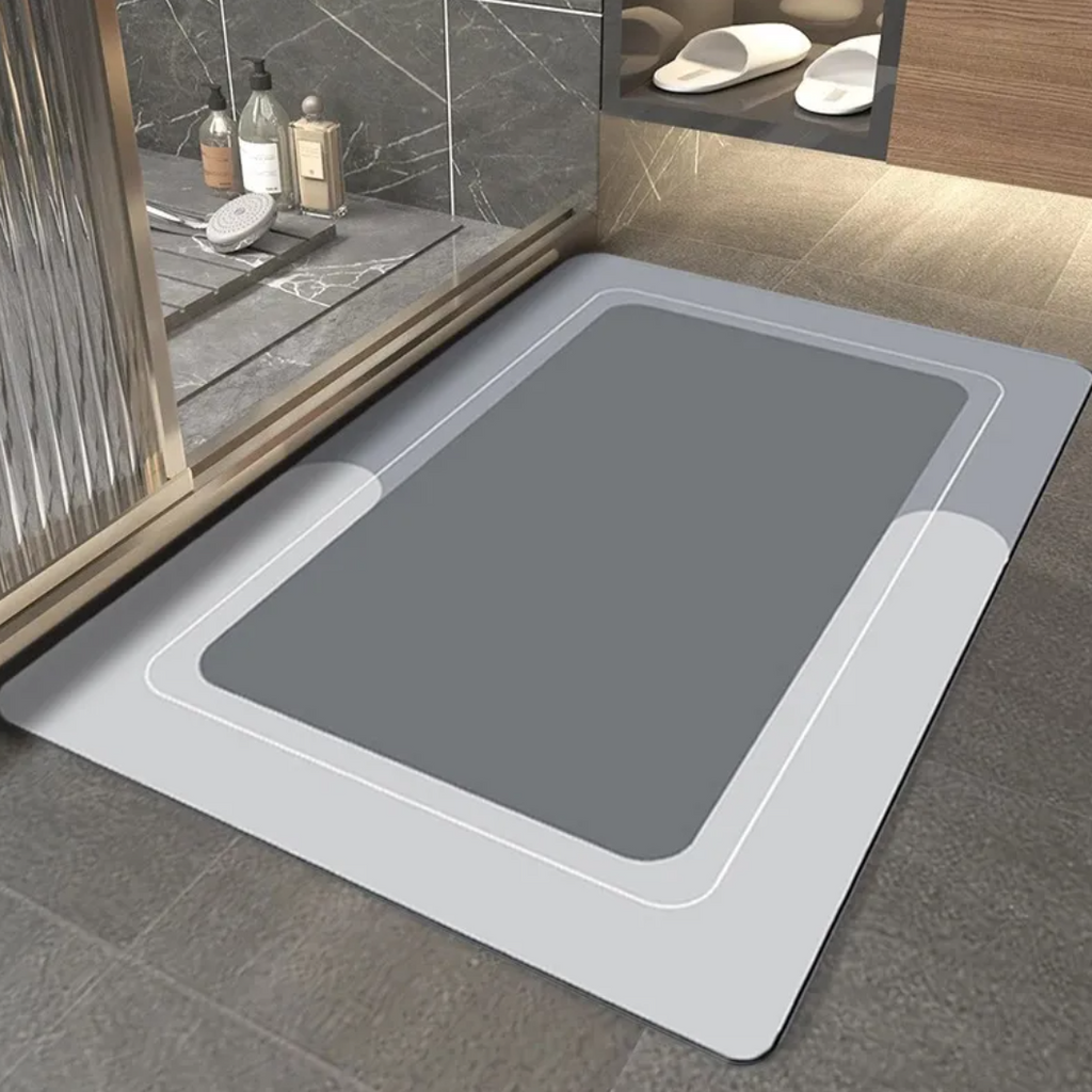 Quick-Dry Diatomite Bathroom Floor Mat