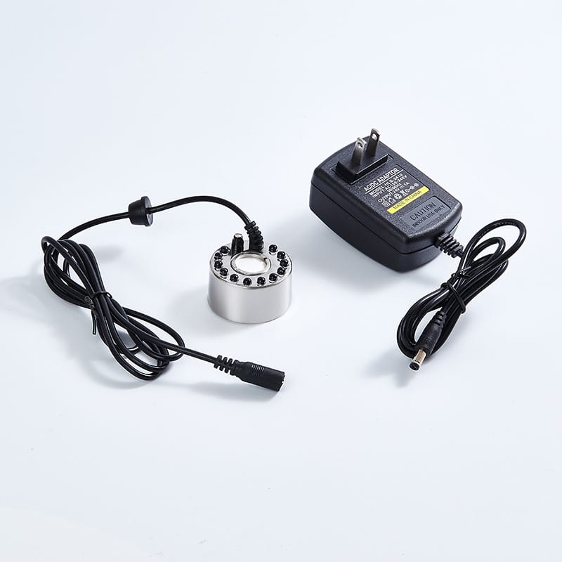 Small Ultrasonic Mist Maker Fogger – Automatic Pond Fog Machine for Garden, Pool, Fountain & Halloween Decor