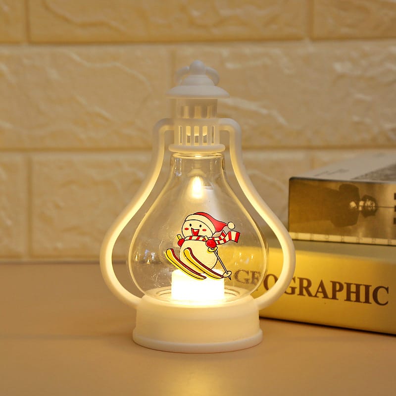 Christmas Decor Light-Up Christmas Lantern Ornament