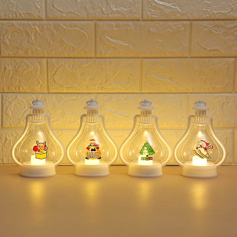 Christmas Decor Light-Up Christmas Lantern Ornament