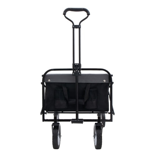 Heavy-Duty Foldable Utility Cart with Strapping System