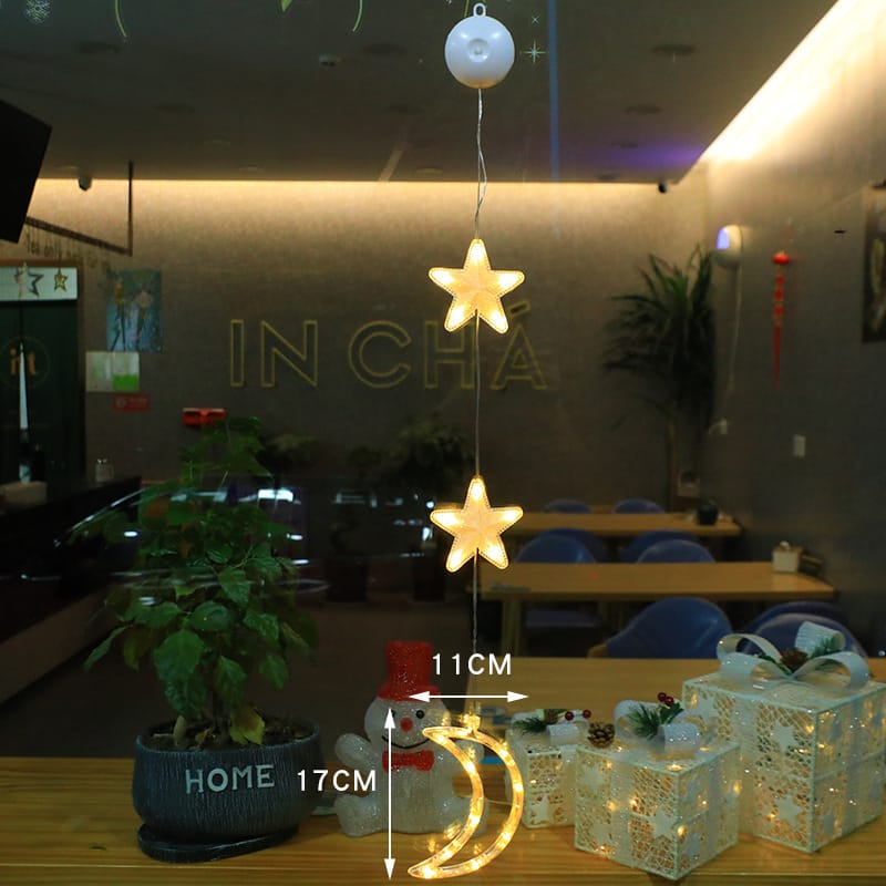 Christmas Decor LED Christmas Window Hanging Lights – 15 Designs