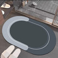 Bath Bathroom Absorbent Quick-Dry Floor Mat | Non-Slip Bath Rug