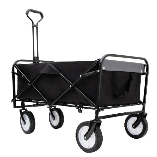 Heavy-Duty Foldable Utility Cart with Strapping System