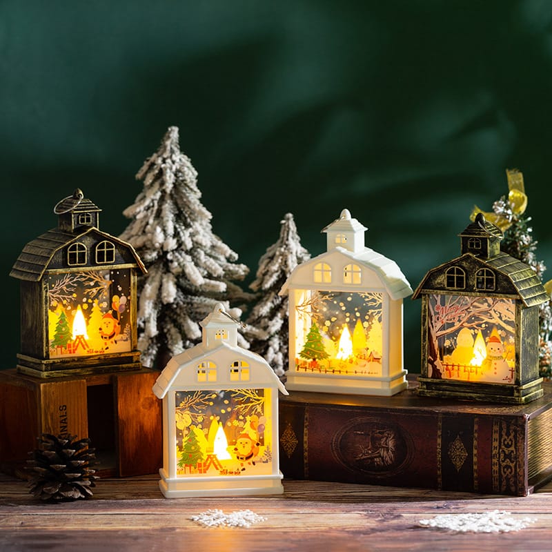 Christmas Decor LED Christmas Lantern Night Light – 8 Designs