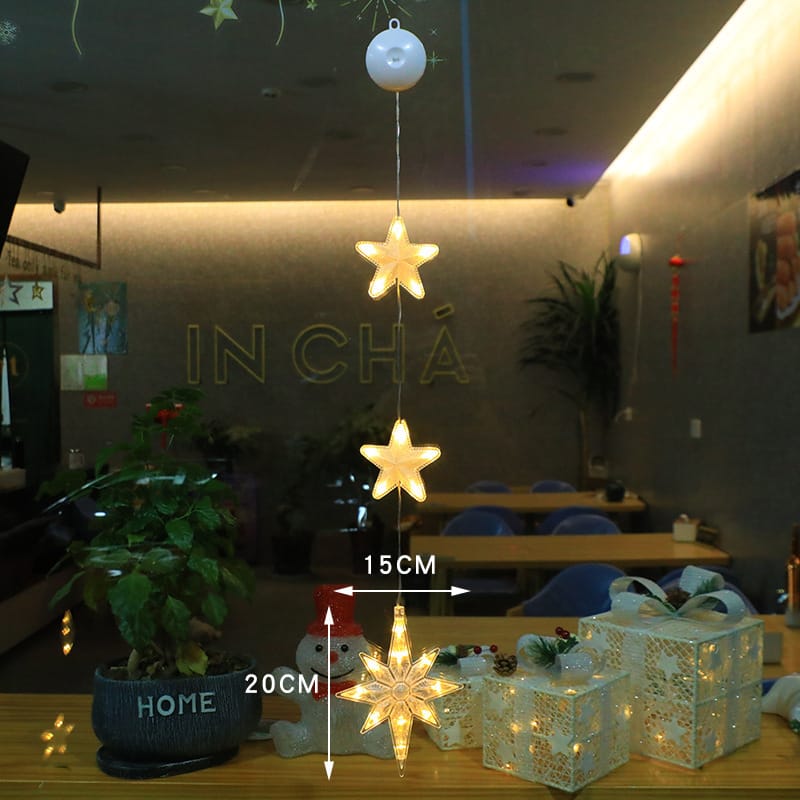Christmas Decor LED Christmas Window Hanging Lights – 15 Designs