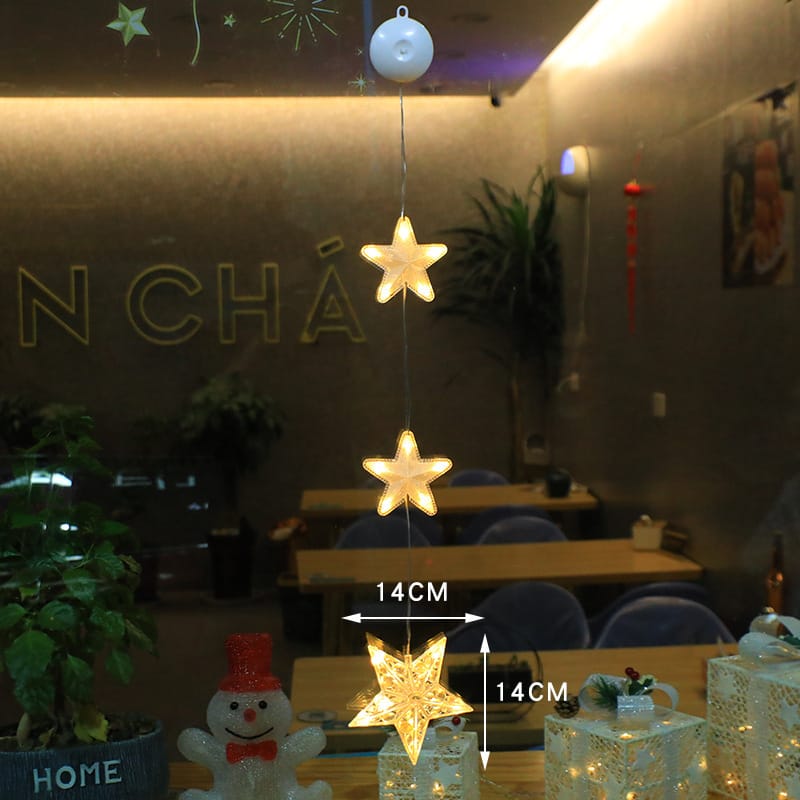 Christmas Decor LED Christmas Window Hanging Lights – 15 Designs