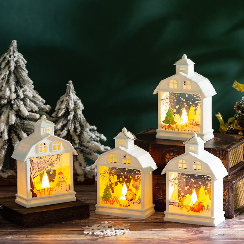 Christmas Decor LED Christmas Lantern Night Light – 8 Designs