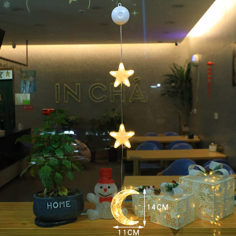 Christmas Decor LED Christmas Window Hanging Lights – 15 Designs