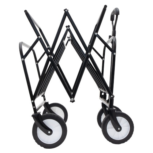 Heavy-Duty Foldable Utility Cart with Strapping System