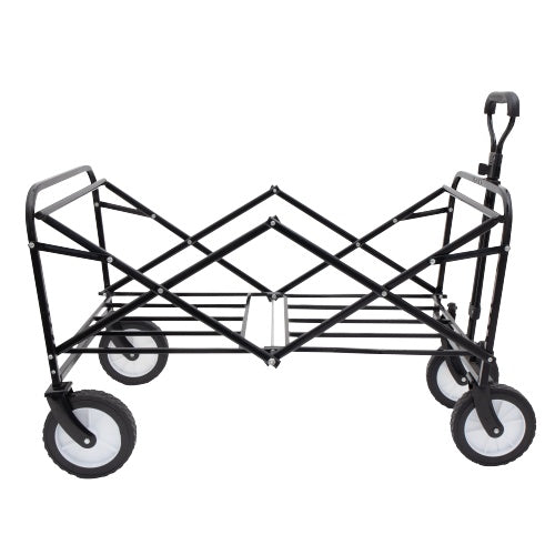 Heavy-Duty Foldable Utility Cart with Strapping System