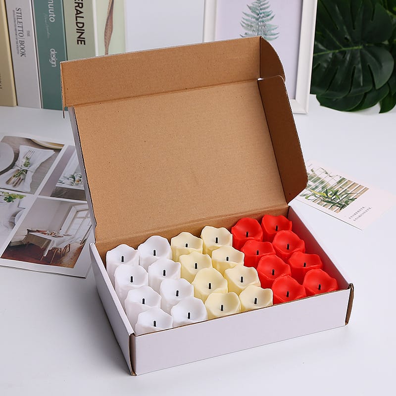 Christmas Decor Flameless LED Christmas Candles – Set of 3