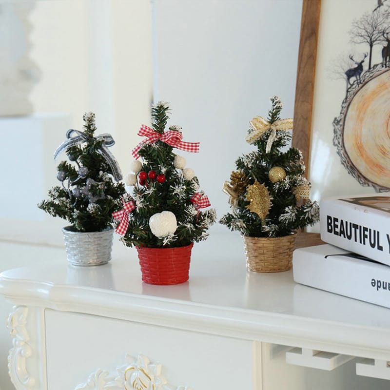 Christmas Decor Light-Up Mini Christmas Tree Tabletop Decoration