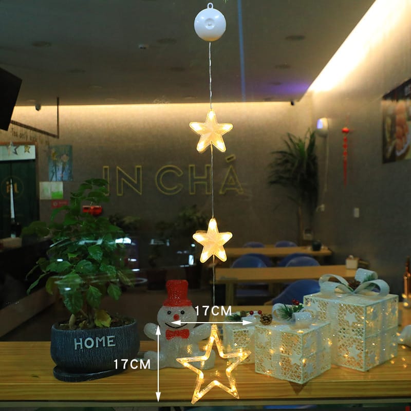 Christmas Decor LED Christmas Window Hanging Lights – 15 Designs