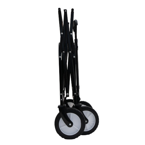 Heavy-Duty Foldable Utility Cart with Strapping System