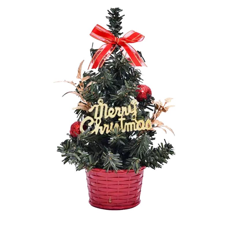 Christmas Decor Light-Up Mini Christmas Tree Tabletop Decoration