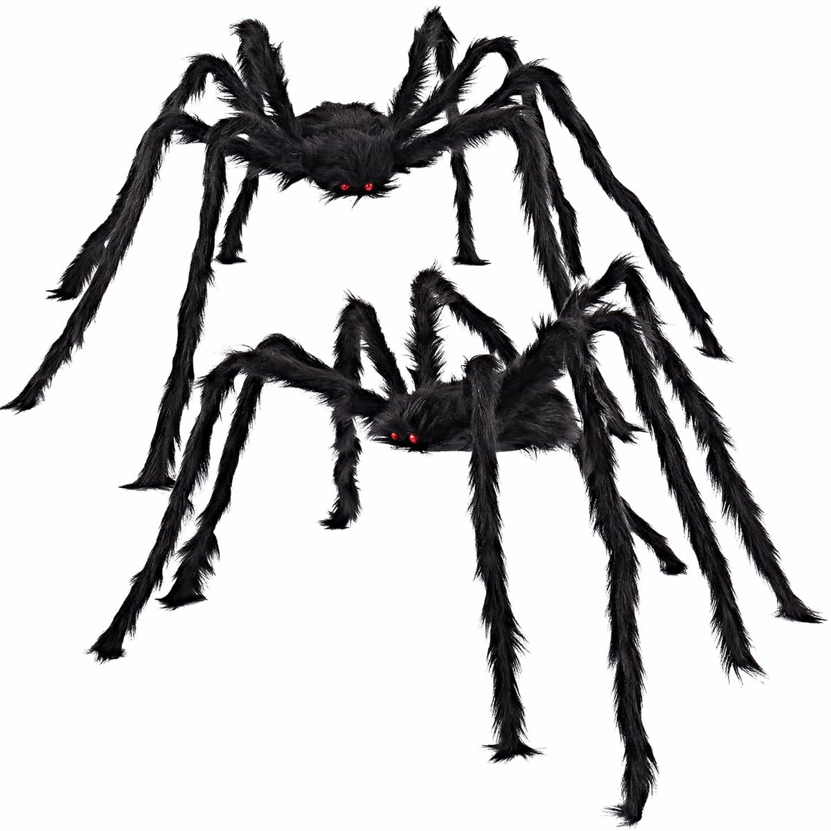 Halloween Decor Giant Realistic Spider Web Halloween Decoration – Indoor & Outdoor