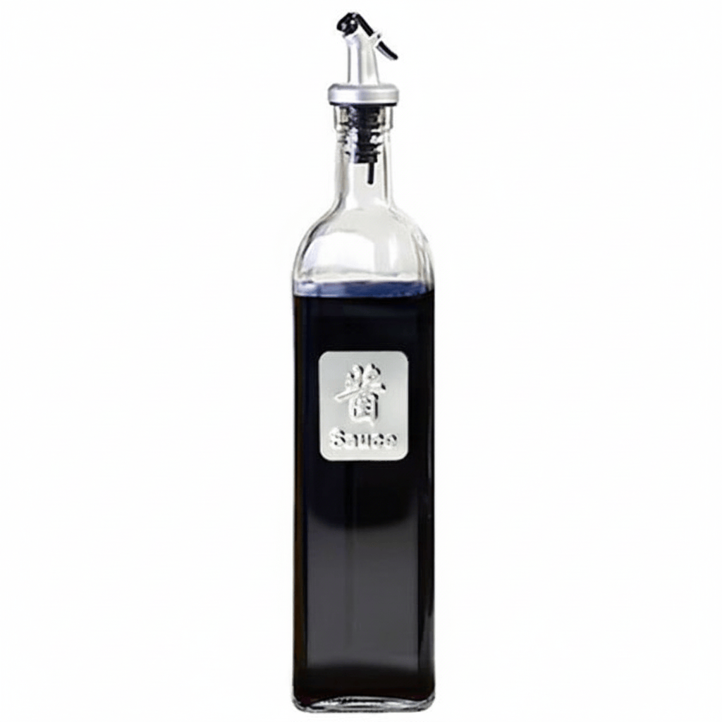Kitchen Glass Oil & Vinegar Dispenser Bottle
