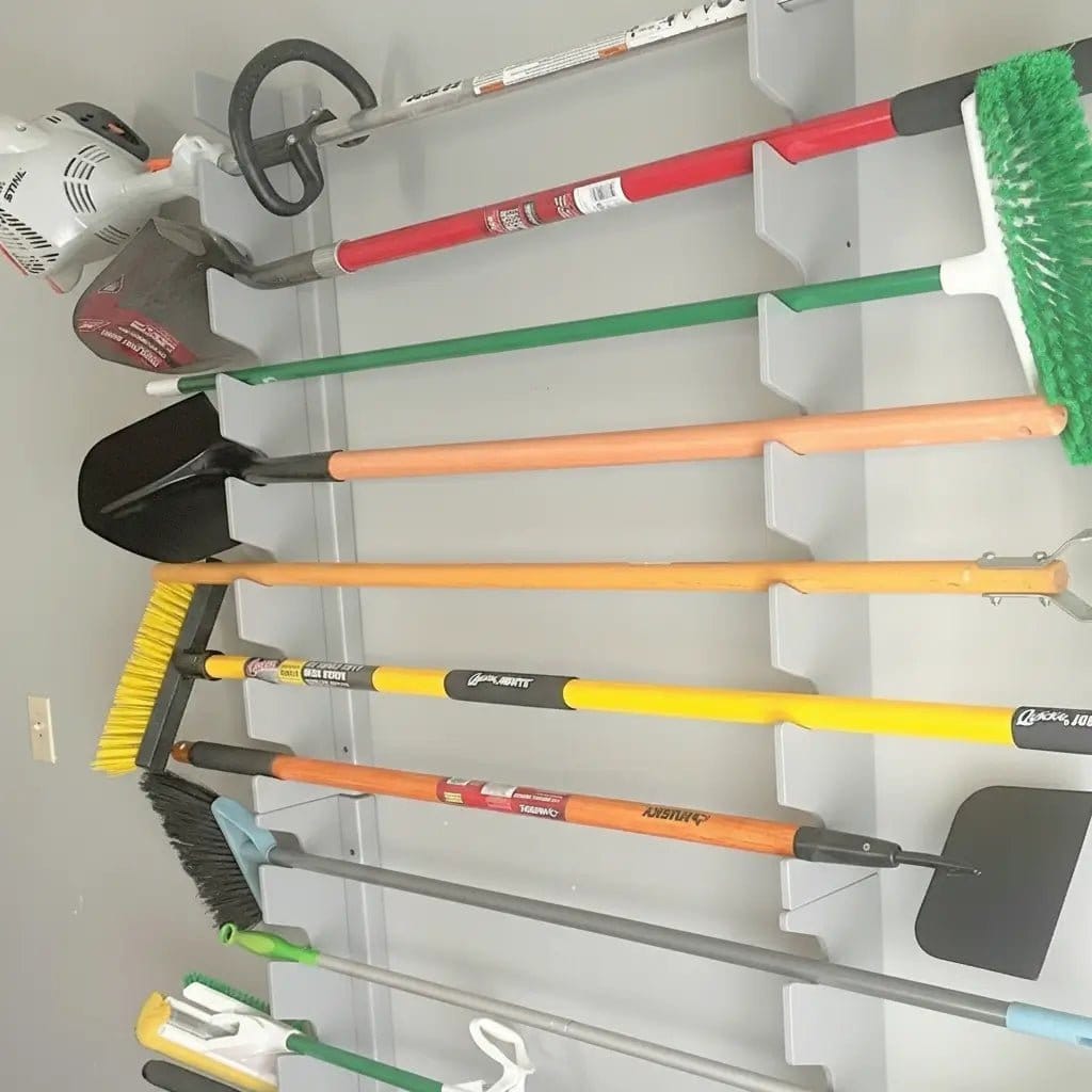 Organizer for Garages and Rooms Wall-Mounted Garden Tool Rack – Garage & Shed Organizer