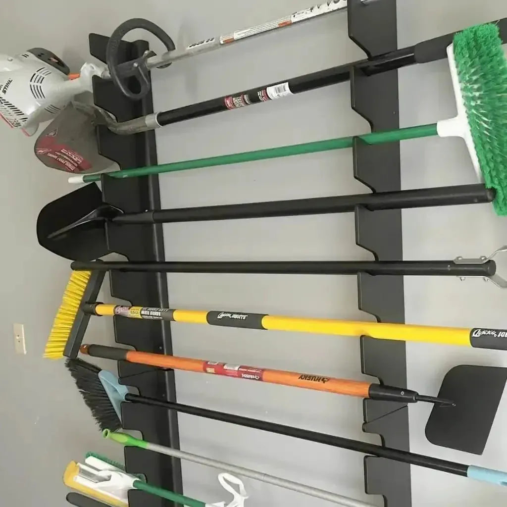 Organizer for Garages and Rooms Wall-Mounted Garden Tool Rack – Garage & Shed Organizer